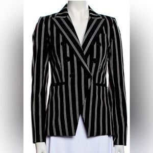 Veronica Beard Size 8 Miller Stripe Blazer